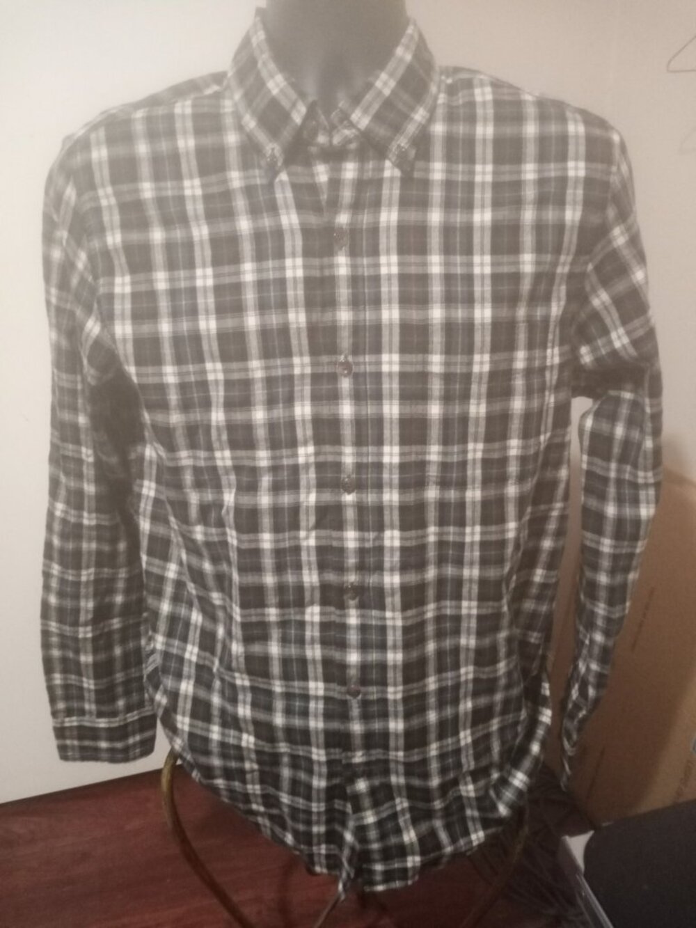 NWT J. Crew Slim Fit Brushed Twill Long Sleeve Slim Shirt M Medium Multicolor